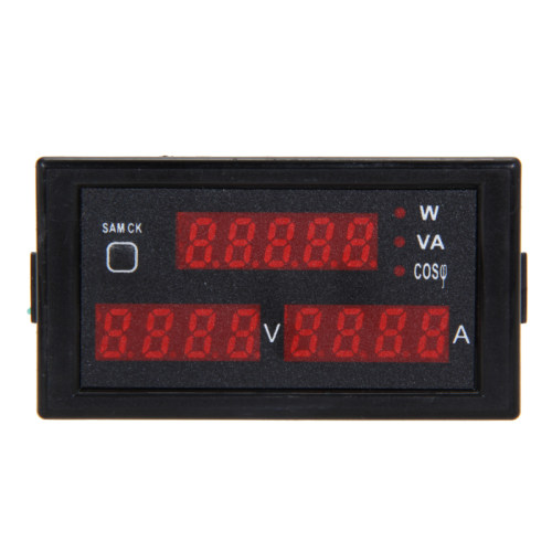 Meter AC200V-450V Ammeter Voltmeter Current Energy Meter Din