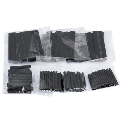 127pcs 2:1 7 Sizes Assortment Polyolefin Halogen-Free Heat S