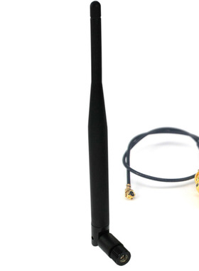 2Pcs 2.4GHz 5dBI Wifi Antenna SMA Male OmniDirectional SMA C