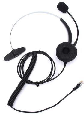 Phone headset headset call center earphone headband micropho