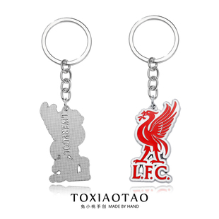 利物浦LIVERPOOL足球队周边汽车钥匙扣队徽挂件礼物球迷背包挂饰