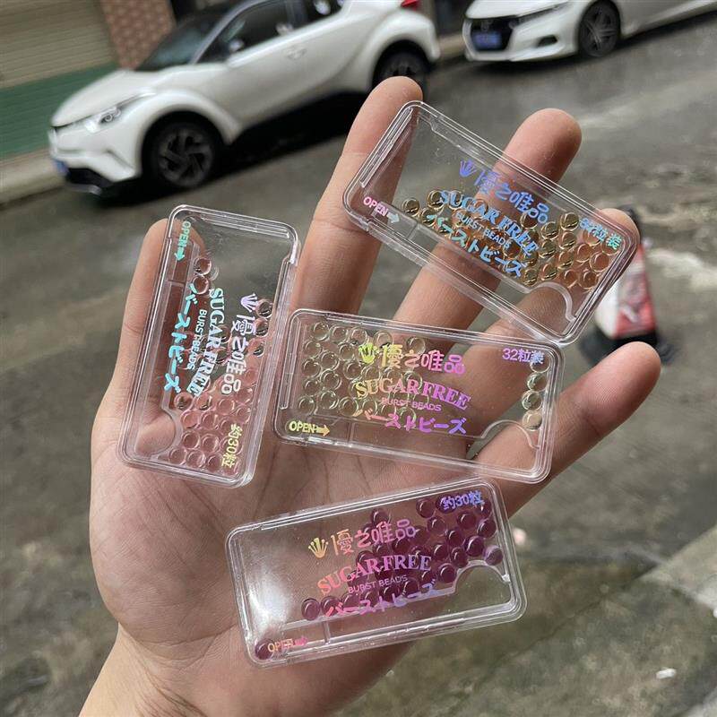 正宗薄荷口腔爆珠口香糖口气清新抖音同款香体爆珠糖接吻糖爆爆珠