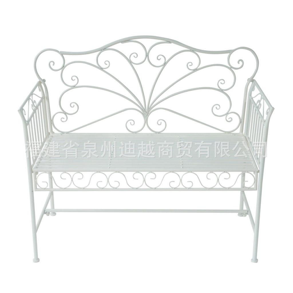 铁艺沙发椅欧式田园风沙发休闲椅座椅铁艺家具户外公园庭院长椅