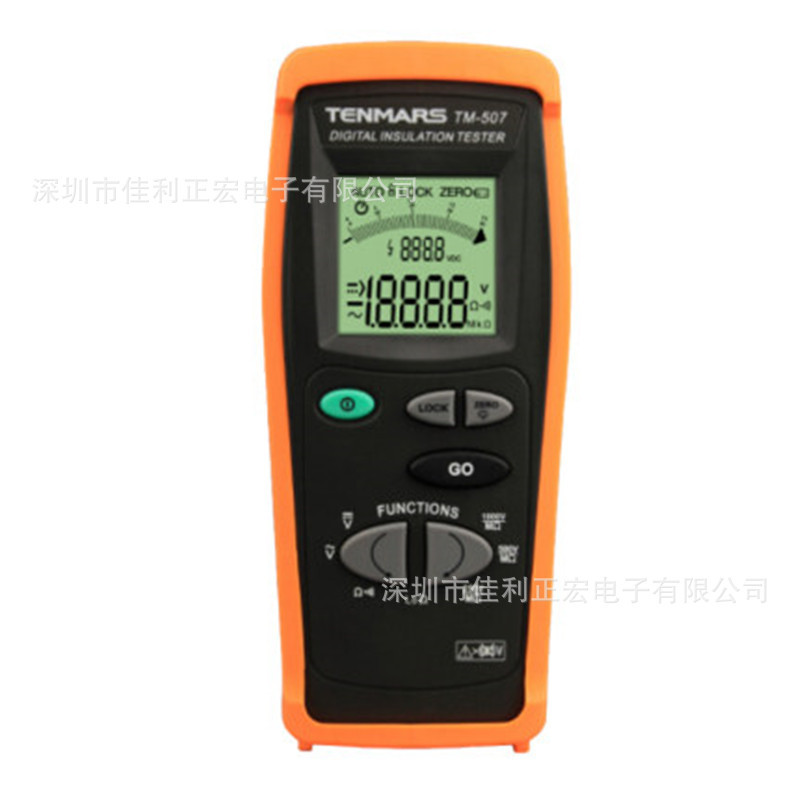 泰玛斯TM-507数位高阻绝缘计