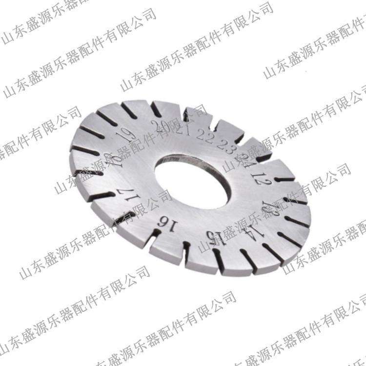 盛源钢琴配件直销 钢琴维修工具 圆形不锈钢琴弦测量器