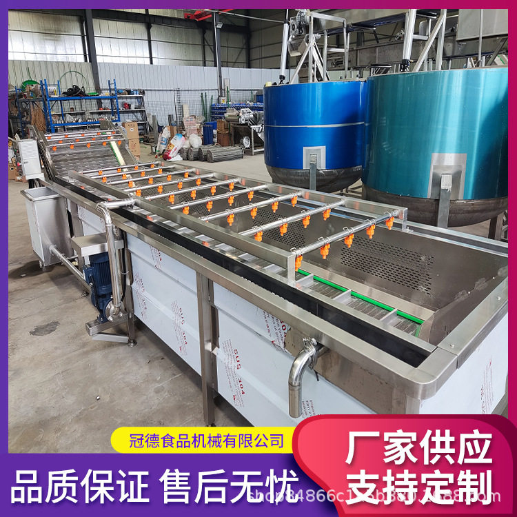 全自动气泡高压喷淋清洗流水线