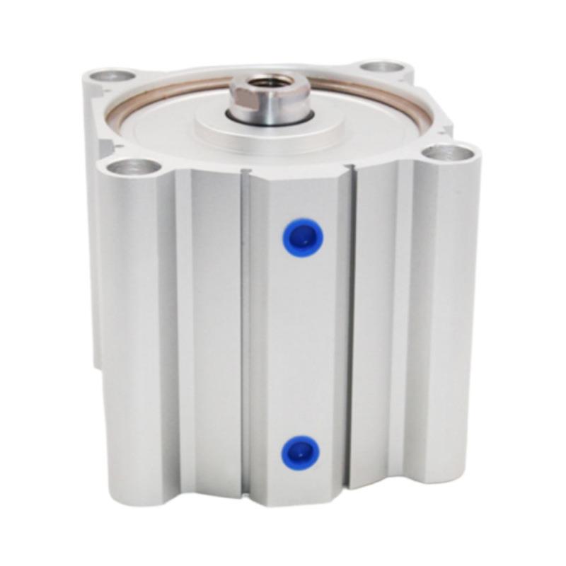直发大缸径大推力气动元件acq125X25带磁双作用气缸薄型气缸