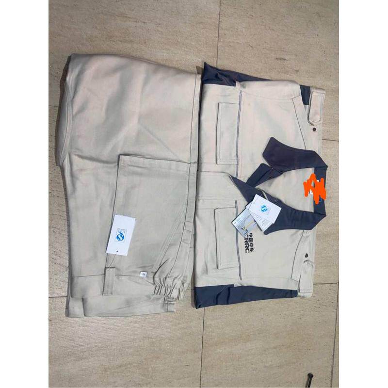 原厂中国中车CRRC阻燃服电焊工装制服工人男装工作服服劳保男