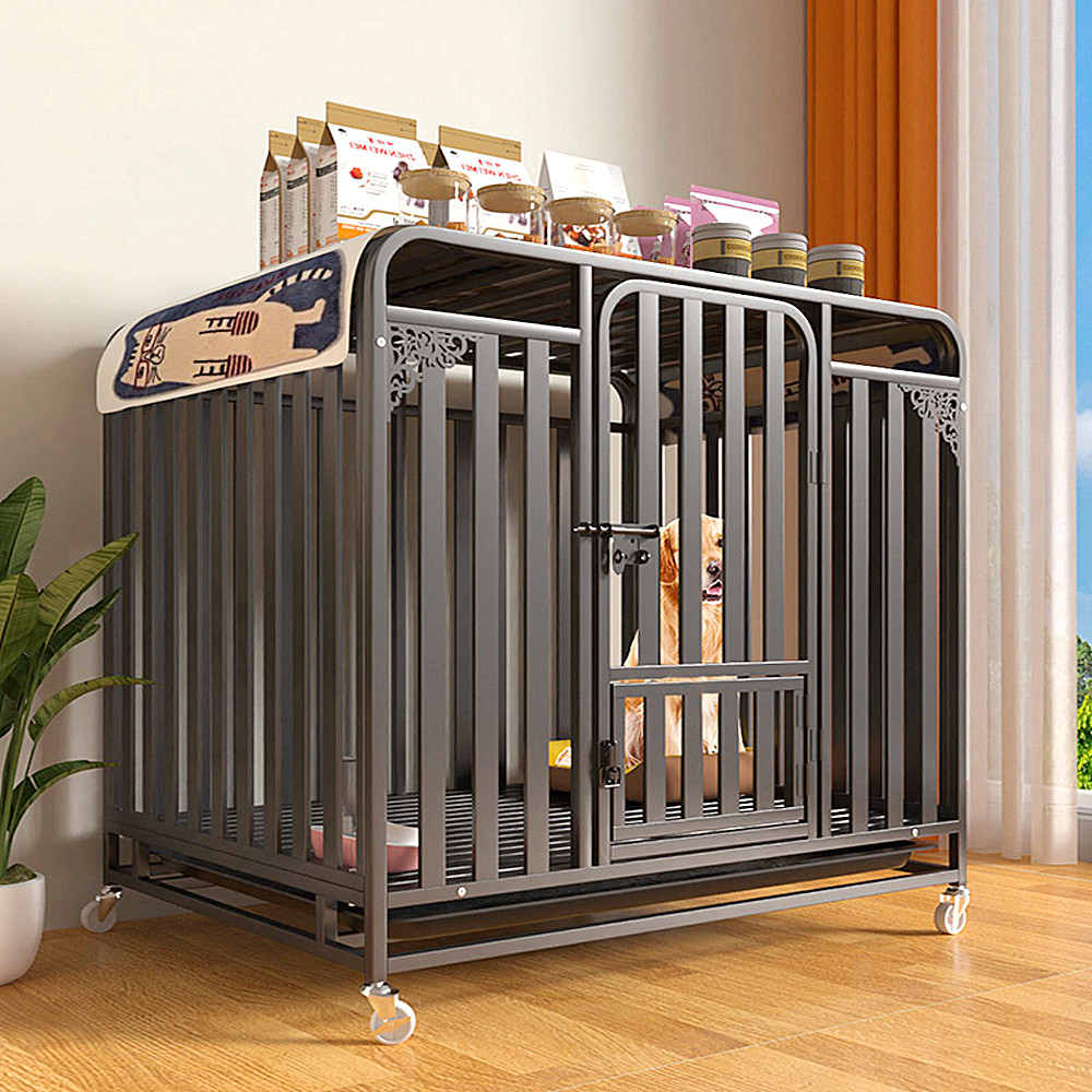 狗笼子大型犬中型犬家用室内带厕所金毛拉布拉多边牧宠物狗窝围栏