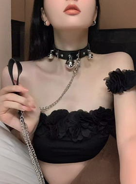 保密发货当天发出项圈女小狗铃铛