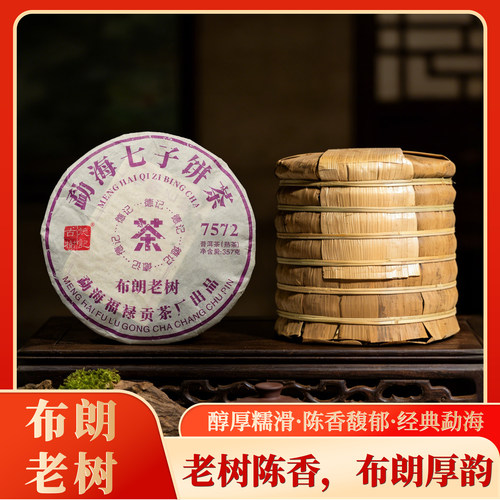 布朗老树普洱熟茶支持试喝
