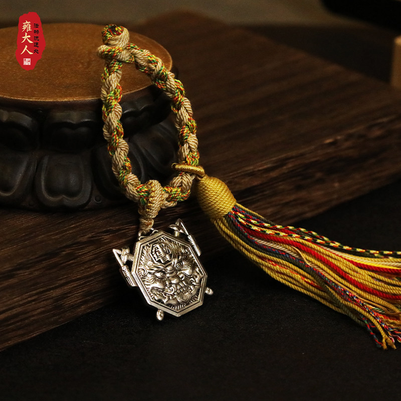 北京火神庙法物处正品道家黑虎聚财挂饰客厅挂件代请