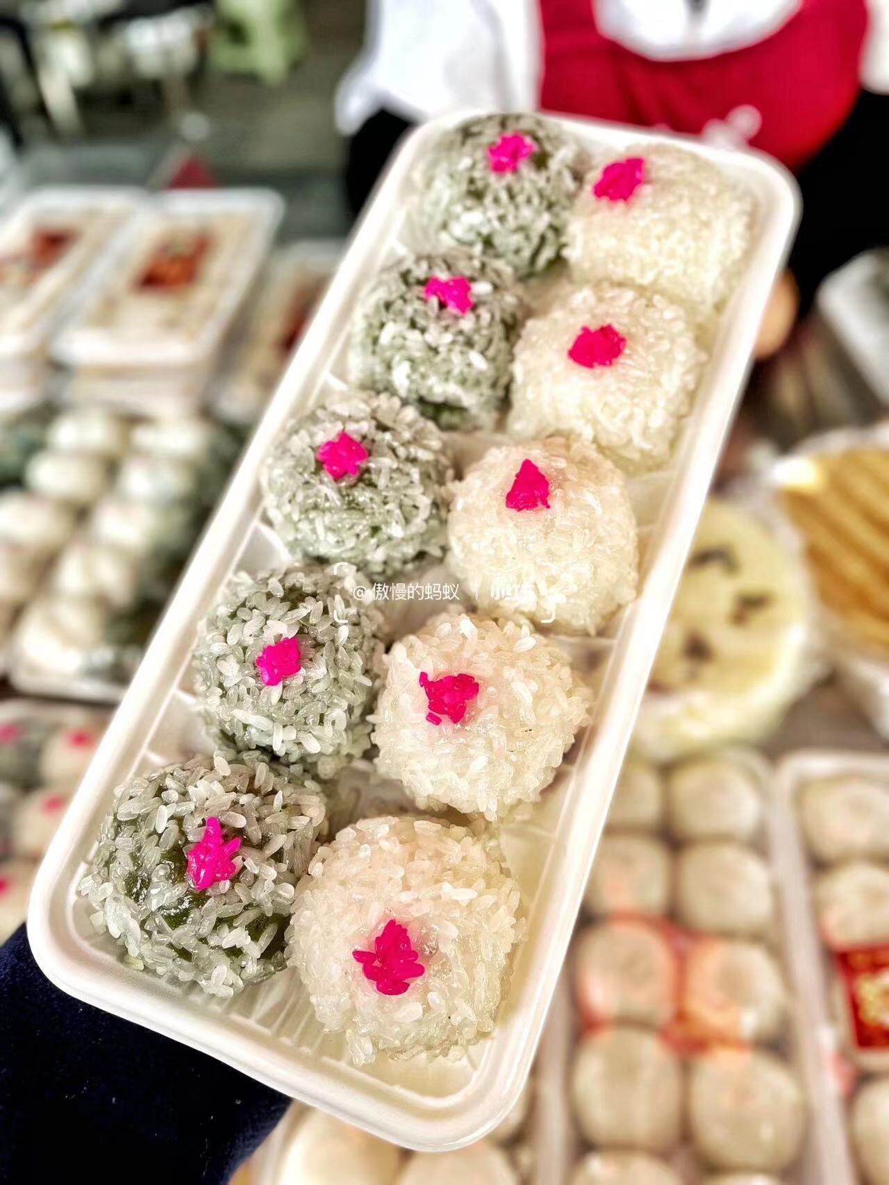 象山特产红头团红豆夹心团糯米团子麻薯米馒头糯叽叽喜宴糕点