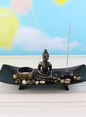 HT217 creative entryway ornaments resin crafts sand pendulum