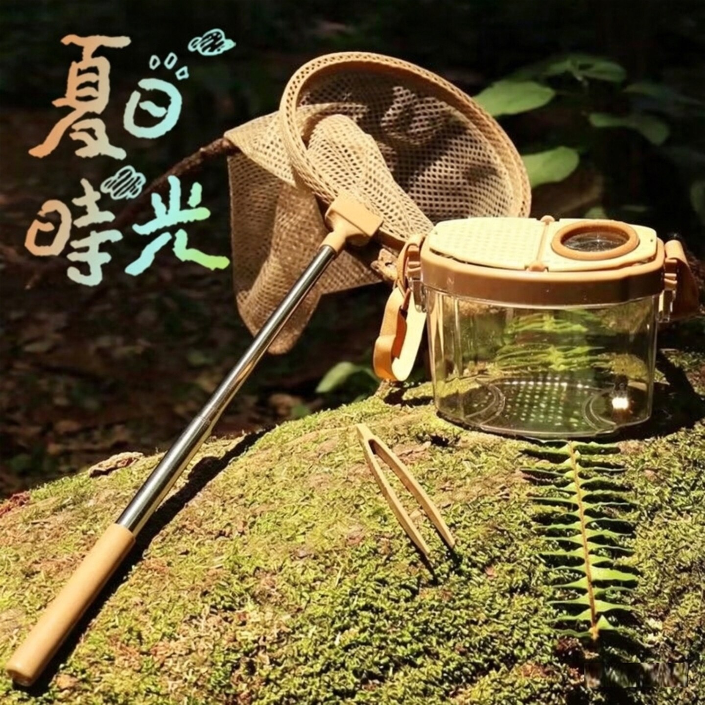 鱼网捞网儿童捕鱼网兜渔网户外钓鱼溪边玩水蝴蝶捕捉捞鱼探险网兜
