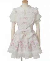 lizlisa Japanese sweet and cute checkered tea room heart-shaped dress 162-6123-0 thumbnail 7