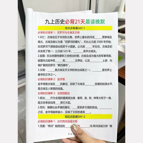 26新八升九政史物化每日