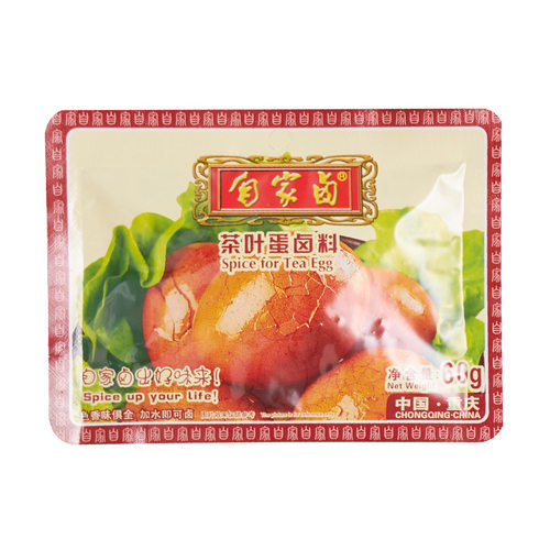 自家卤茶叶蛋卤料60g调料包五香型红卤重庆川味卤料袋装整件