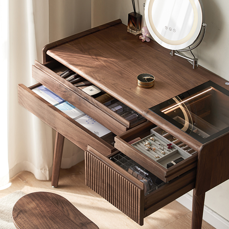 黑胡桃之家/北美黑胡桃木梳妆台