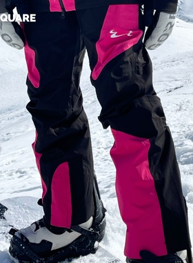 UZSQUARE 未限 3L eVent 十字拼接单双板专业滑雪裤 [CROSS]