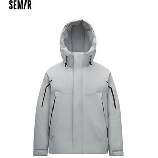 森马羽绒服冬男款 羽绒107725113128 宽松90绒户外运动通勤商场同款