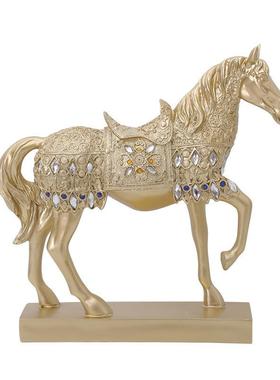 客厅玄关酒柜电视柜小摆件现代简约办公室高档轻奢家居工艺装饰品