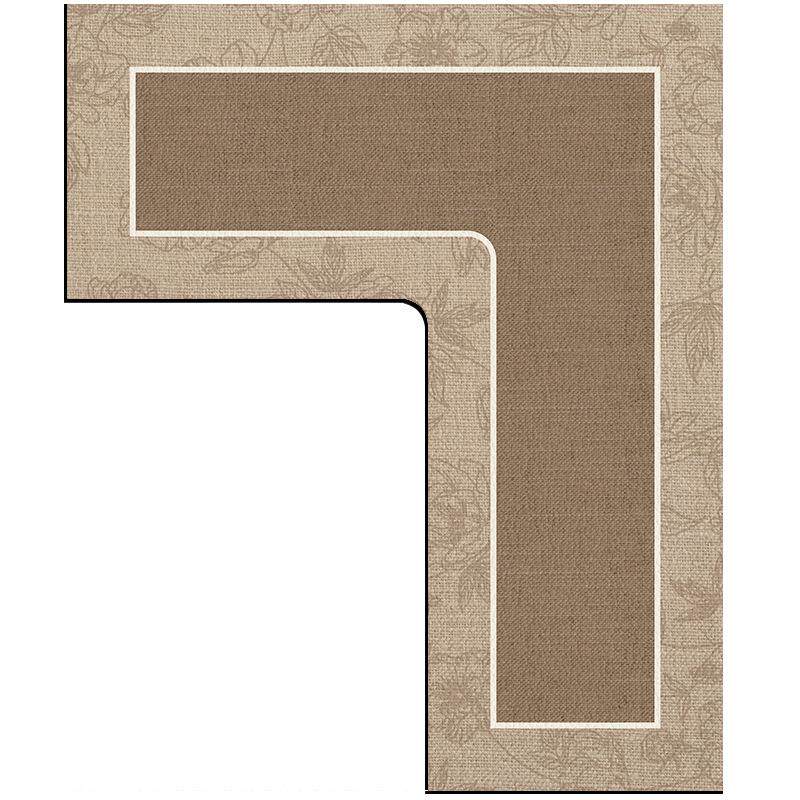 厨房专用地垫硅藻泥L型整块吸水垫吸油防滑可擦免洗地毯防油耐脏