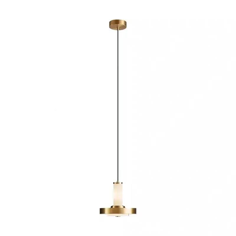 卧灯室床床头吊灯简约现代轻奢高感级氛围背景墙长线头灯小吊线灯