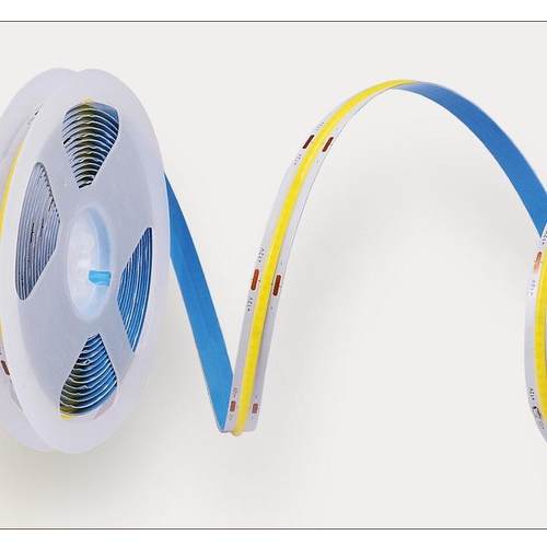 超薄裸板自粘cob灯带220v免驱动线性灯高压8mm贴片铝槽线形软灯条