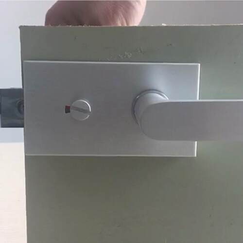 厕所卫生间玻璃门欧式不锈钢ST-G058玻璃门锁铝浴室门欧款中央锁