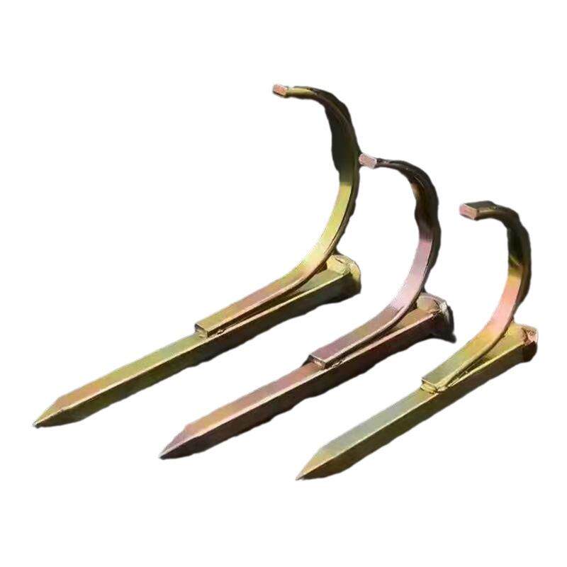 4分6分1寸水泥勾钉钢钉PVC管PPR固定钉管卡钉管卡水管钩钉马丁