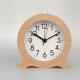 实木闹钟简约木头钟木质贪睡儿童钟表办公室学生座钟现代石英钟