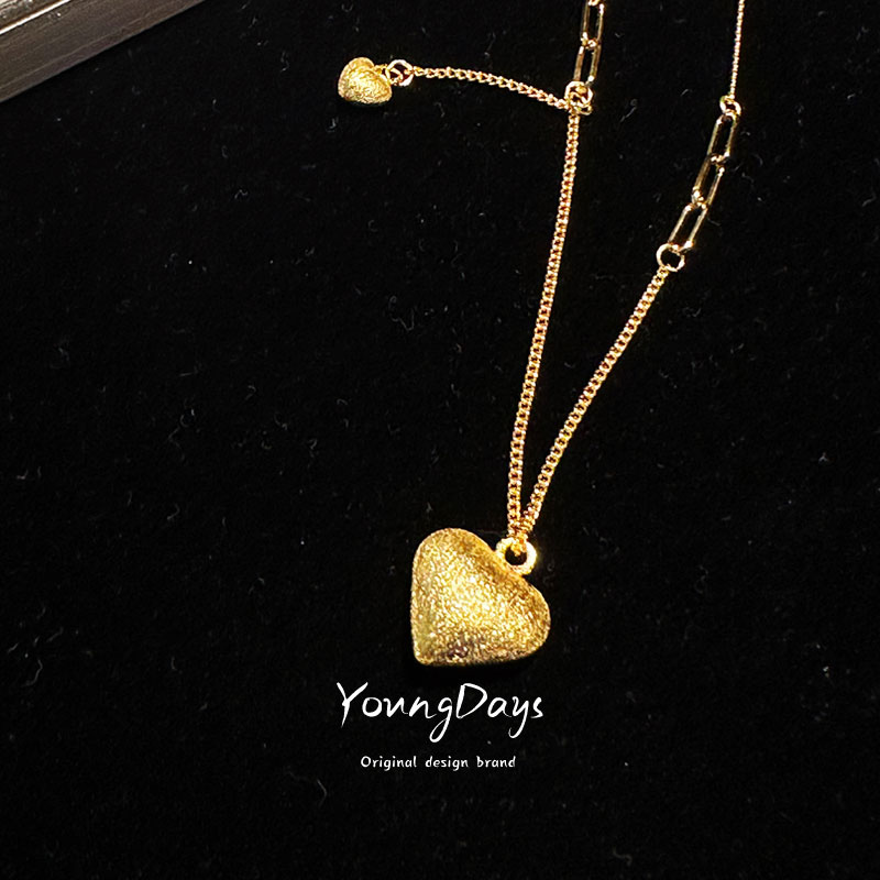 YoungDays爱心s925足银项链