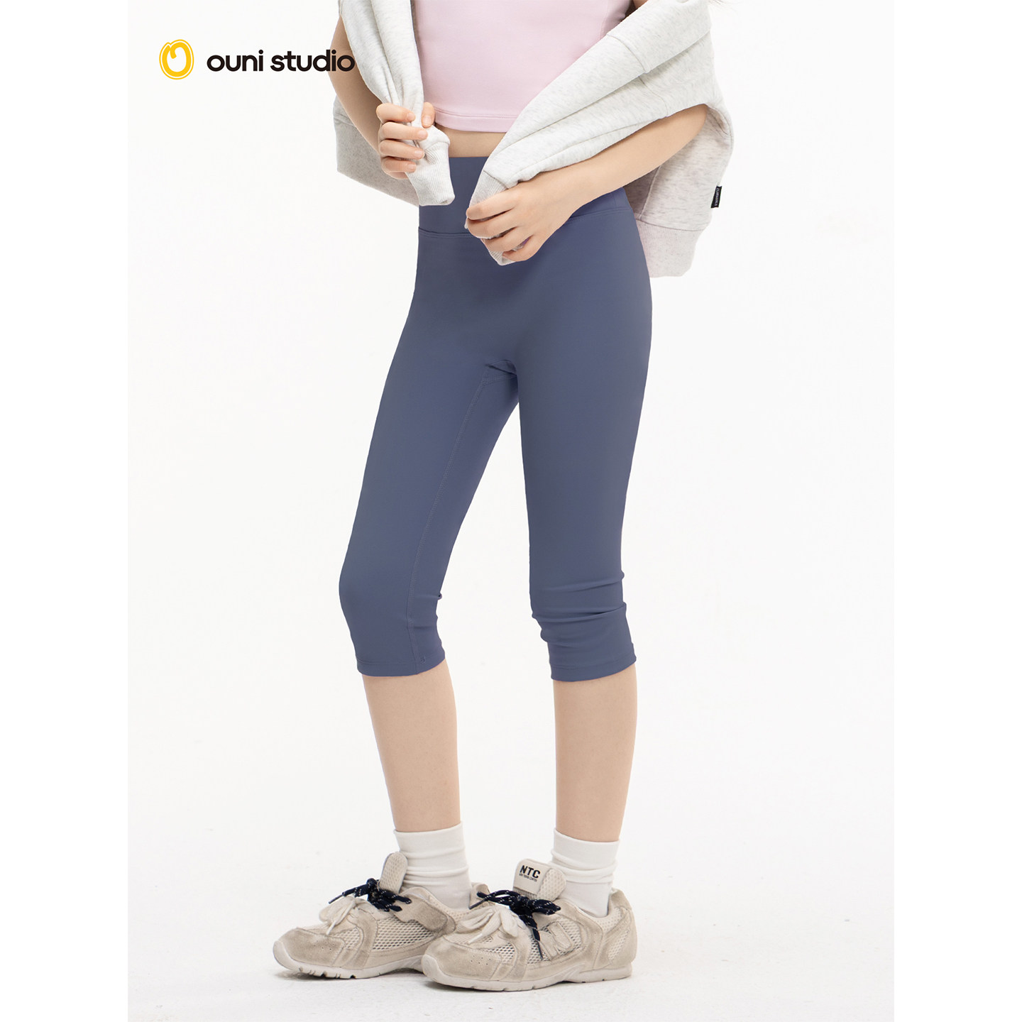 claragirls女童七分瑜伽裤外穿高弹透气2026春儿童运动休闲打底裤,童装/婴儿装/亲子装,打底裤,淘宝优惠券,粉丝福利购,淘宝优惠卷