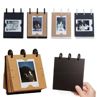 Horizontal/Vertical Display Flip Photo Album Self Standing
