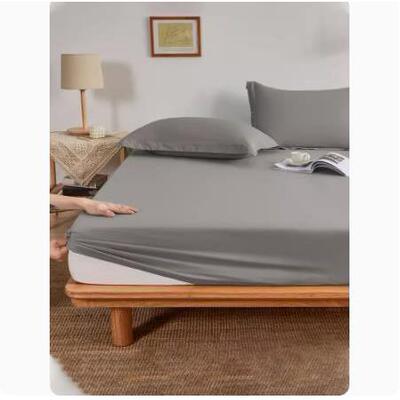 Fitted sheet With Elastic Band solid Bed Sheet Bed hat