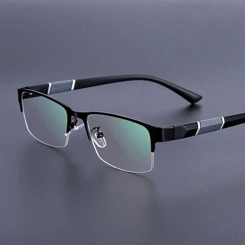 Half Frame Blue Light Blocking Glasses Flat Glasses Fashion