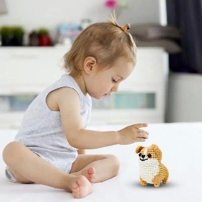 Crochet Animals Cartoon Dog Yarn Crochet Hooks Crochet