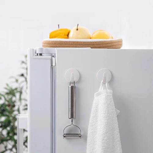 Magnetic Hooks Home Bathroom Kitchen Strong No-punch Tracele