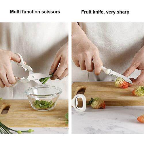 Kitchen Gadget Set Opener Peeler Scissors Fruit Cutter