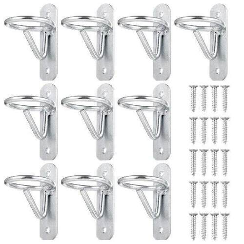 10PCS Bucket Hook Hangers Horse Stall Metal Horse Bucket