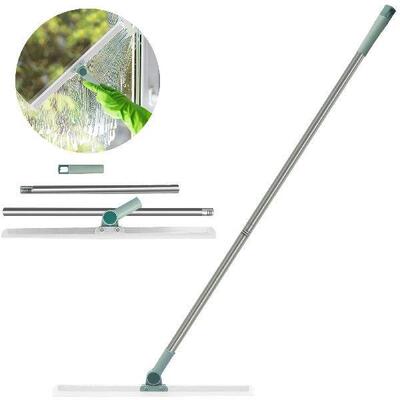 Cleaning Brush Long Handle Telescopic Magic Broom Silicone