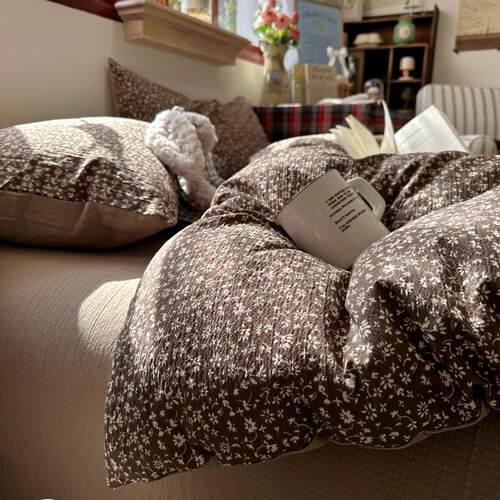 4pc bedsheet sets blanket duvet cover bed sheet linen double