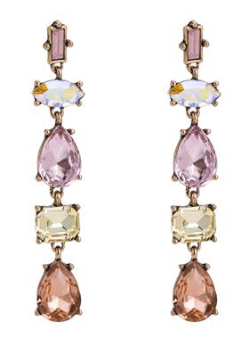 Exaggerated tend Multilayer Diamond Earrings Bohemian Multil