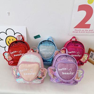 angel School Bags for Girls Backpack Cute Kids School Bag