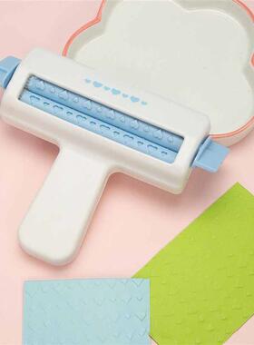 Paper crimper craft tool DIY工具压痕花器爱心瓦楞压纸机滚纸筒