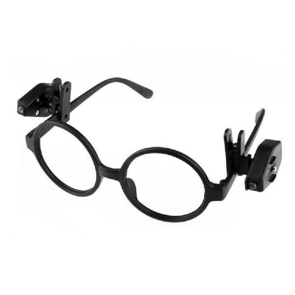 Eyeglass Clip Adjustable Mini Flashlight Hands-free