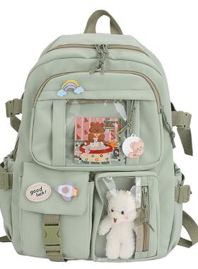 Japanese Girls Aesthetic Backpack Cute School Bags For Stude