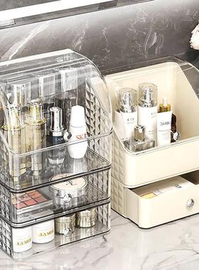 desktop makeup box dressing table drawer storagebox收纳箱