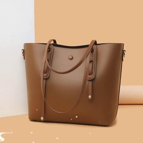 tendy Catfish Winged Bag Cow Wax Leather Double Front Leathe